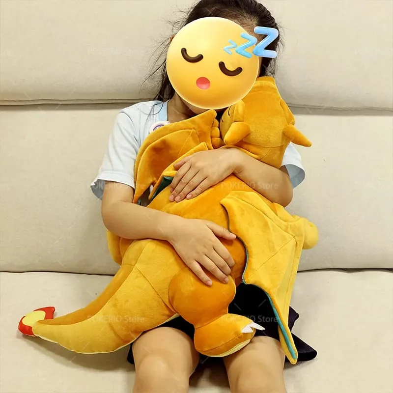 Pokemon Sleeping Umbreon Mega Charizard X Chien-Pao Plush Toys Cute Anime Garchomp Charmander Kyogre Soft Stuffed Pillow Gifts — image 5