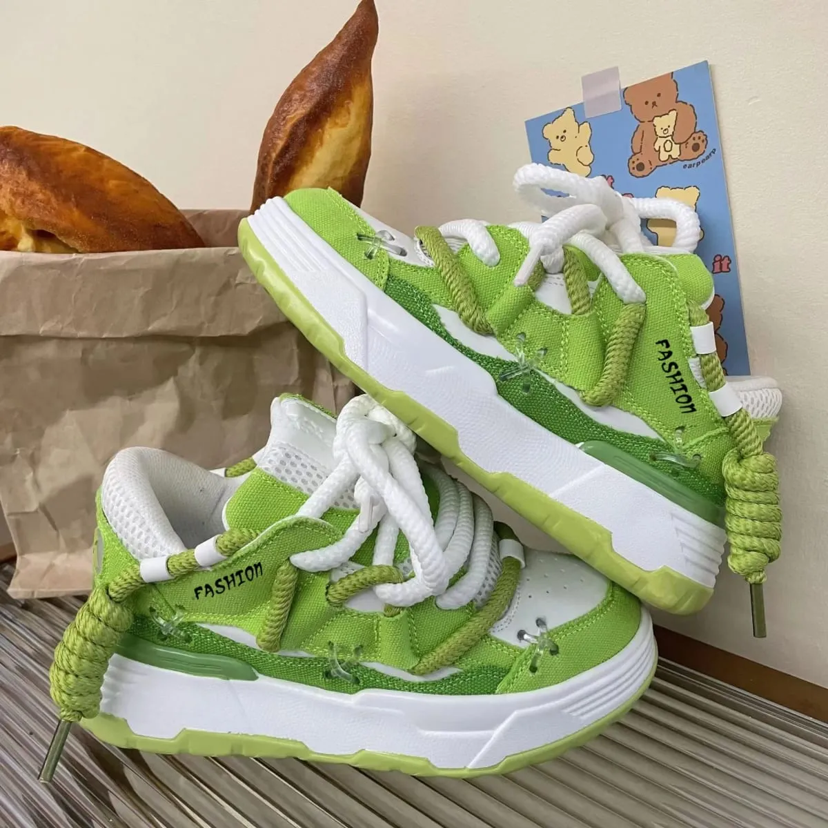 Men and women board shoes lightweight walking shoes cushioned men's sports men's casual sports women — image 1