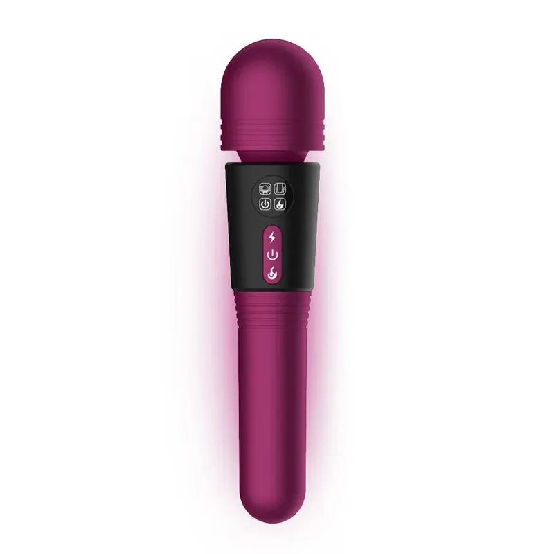 Double-Headed Women Vibrator AV Magic Wand G-Spot Vagina Nipple Stimulator Dildo Erotic Masturbator Massage Sex Toys for Couples