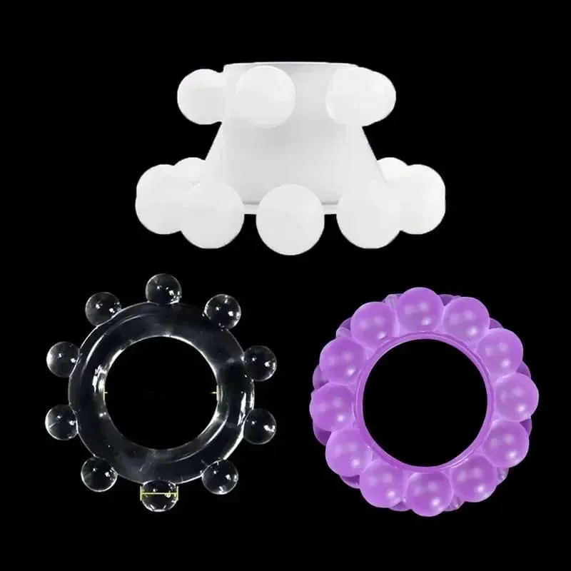 3pcs/set Penis Ring Enhance Dick Erection Delayed Ejaculation Cock Enlargement Lasting Semen Lock Ring Adult Sex Toys — image 1