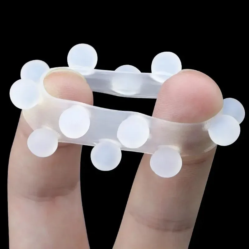 Silicone Penis Ring Beads Clitoris Stimulate Foreskin Correction Cock Rings Delay Ejaculation G-spot Massage Sex Toys for Men — image 5