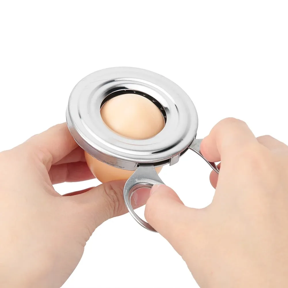 Boiled Egg Cutter Egg Scissor Kitchen Tool Stainless Steel Egg Cutter Boiled Egg Shell Scissor Peeling Tool Kitchen Accessories