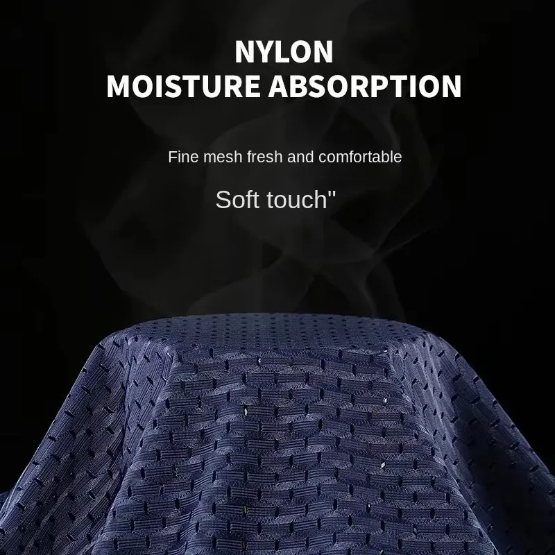 1/4 PCS Men Underwear Male Thin Breathable Triangle Panties for Men's Ice Silk Briefs Mesh Sexy Square Corner Pants for Shorts — image 2