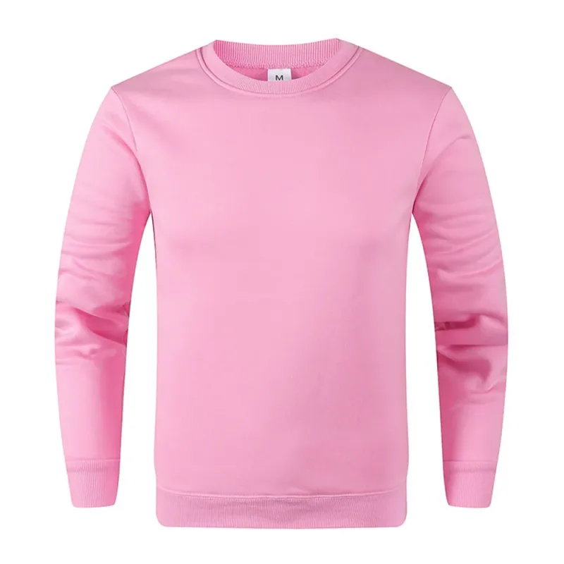 Men's Basic Pullovers Casual Sweatshirts for Men Women Solid Color Spring Autumn Hoodie Sports Long Sleeve Sweatshirt Techwear — image 11