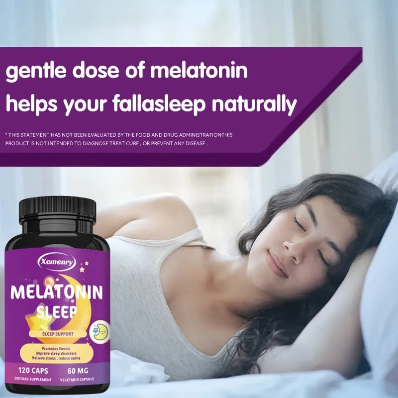 Melatonin Supplements - Promote Sleep Quality & Alertness Help Deep Sleep