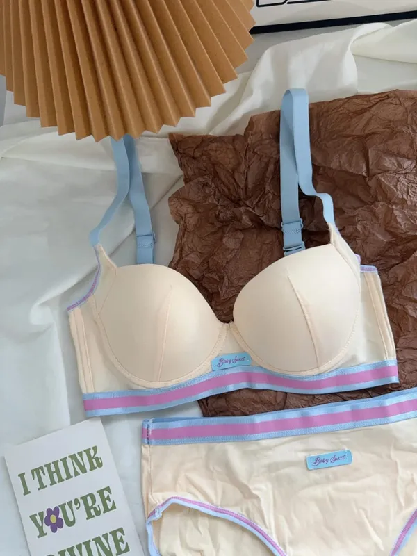 Dopamine Pink Plus Size Bra - Big Bust Lift | Anti-Sag Non-Trace Thin Lingerie Wireless Push Up Comfort Sexy Support — image 9