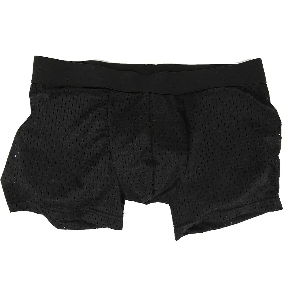 Men Hip Lift Body Shaper Sponge Fake Butt Padded Boxer Briefs Hollow out Breathable Slimming Underwear Body Shaping Enhancement — image 27