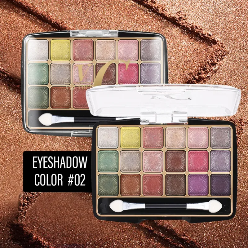 18 Colors Matte Eyeshadow palette cheap makeup Korean cosmetics Eye shadow Highlighter Long Lasting luxury makeup for women — image 8