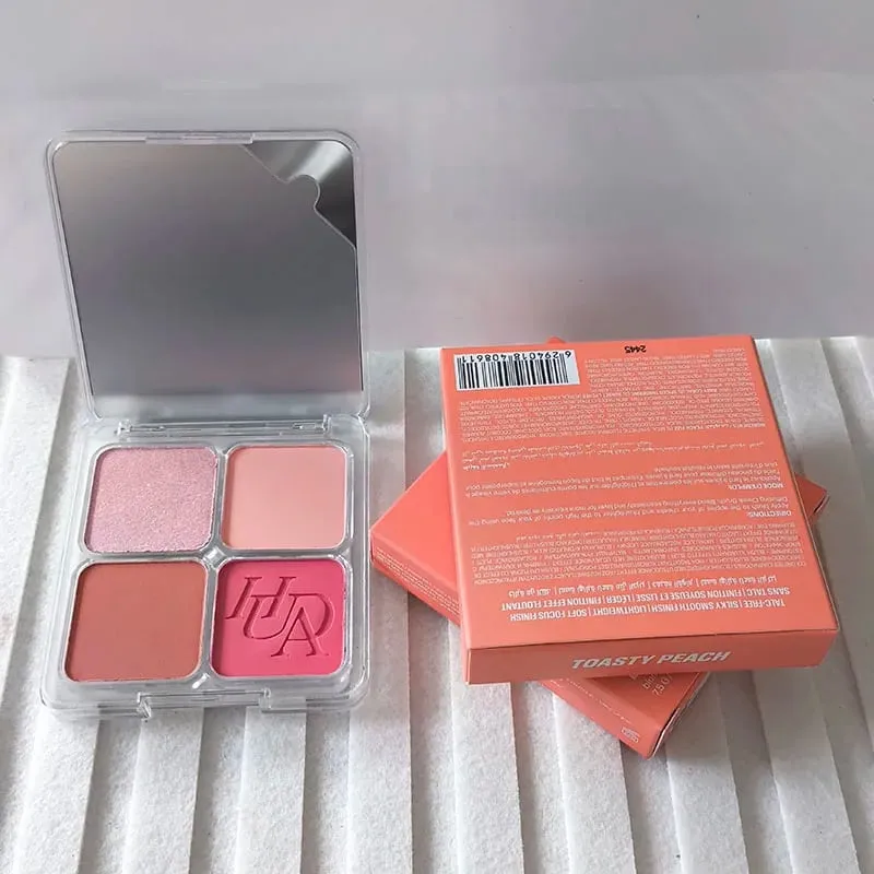 Popular Lip Gloss Is Smooth and Easy To Apply Matte Non Stick Cup Powder Is Fine and Long-lasting Makeup 4 Color Blusher Product — image 19