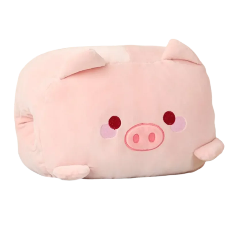 Jouet en peluche créatif chauffe-mains, oreiller en peluche Super doux, garde au chaud, oreiller de sieste au bureau, oreiller de dessin animé Animal, jouet en peluche de bureau — image 10
