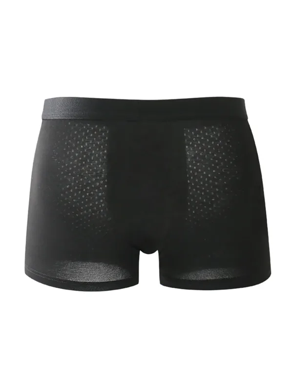 8-Pack Men's Ice Silk Mesh Boxers - Breathable Mesh, 8 Counts, Multi - Color — image 3