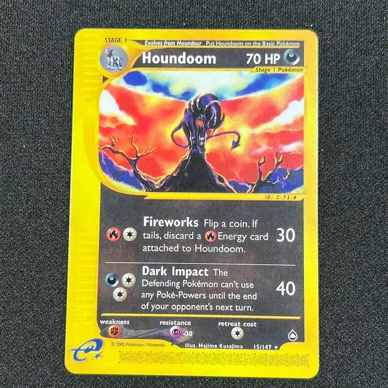 PKM Single Cards 1st Edition E-Card Celebi Charizard Skyridge (SK) Foil Cards Zapdos Aquapolis Classic Game Collection PROXY — image 11