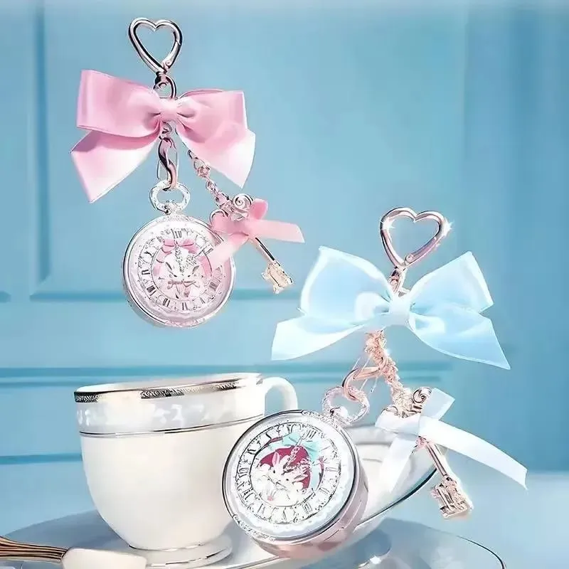 Bonnie rabbit pendant Sweetheart Teddy Eyeshadow and Blush Powder Compact Highlight Pendant Flower Knows — image 4