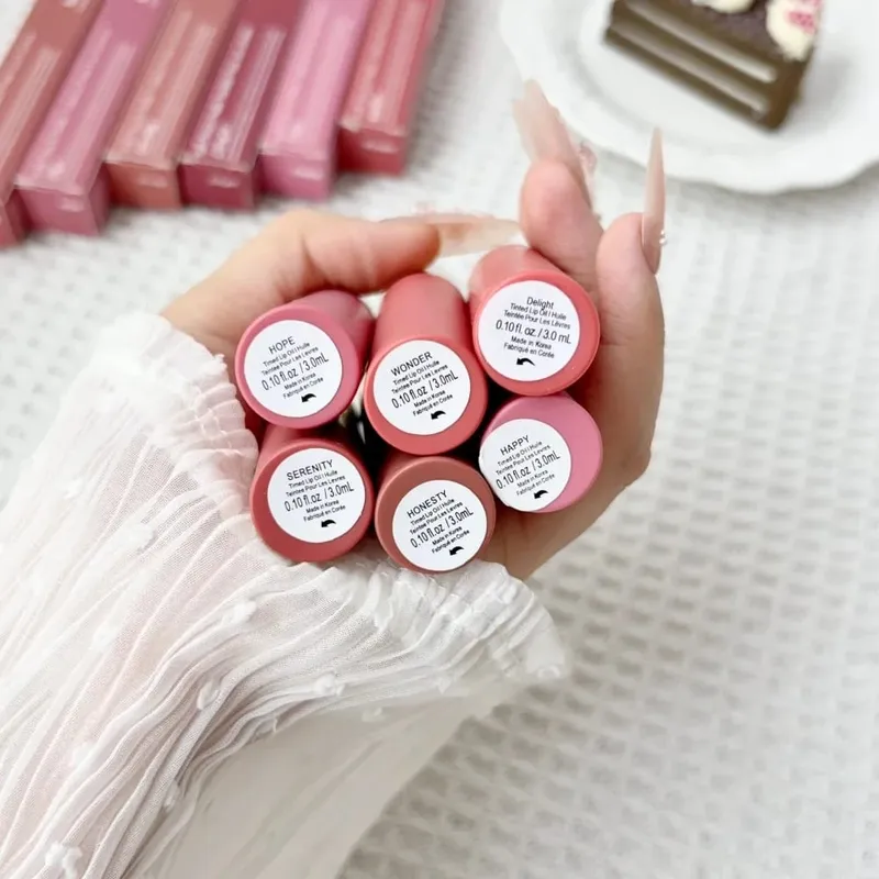 Rare Beauty Matte Lip Gloss Waterproof Non-Stick Cup Lip Glaze Smudge Proof Not Fade Delight Hope Happy Wonder Liquid Lipstick — image 7
