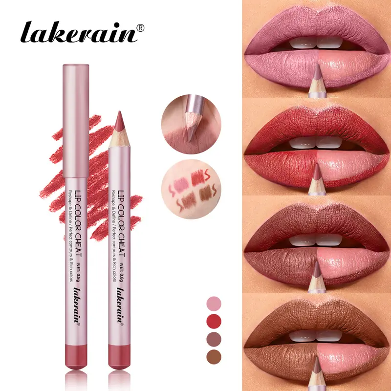 Mini Lip Liner Pen Pillow Intimacy High Color Define Sexy Lips Precision Waterproof Long-lasting Girlfriend Gifts Lip Liner Pen — image 2