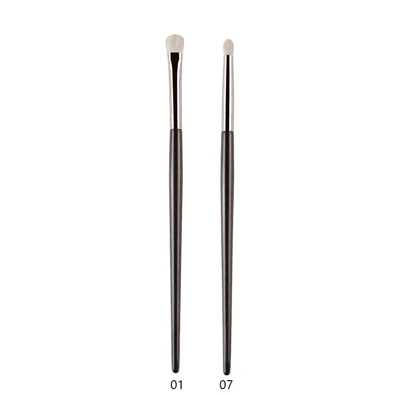 1pc White Pony Hair Eyeshadow Makeup brushes Small Smudge Precision Crease Detail Bevel Eye Shadow Make up brush Liner Lip — image 13