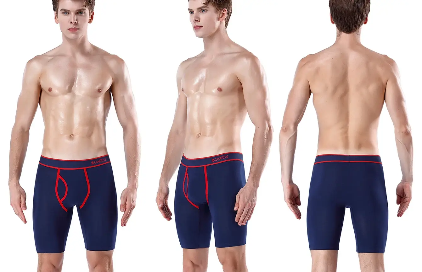3pcs Front Opening Print Boxers For Man Underware Cotton Camouflage Men's Panties Shorts Family Sexy Male Underpants Sports — image 5