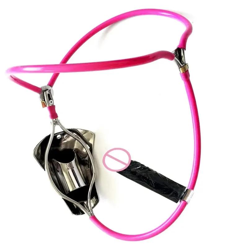 Male Chastity Cage Device Size Adjustable Leather Belt Penis Ring Underwear Scrotum Protectors Dildo Anal Plug Sex Toys for Men — image 13