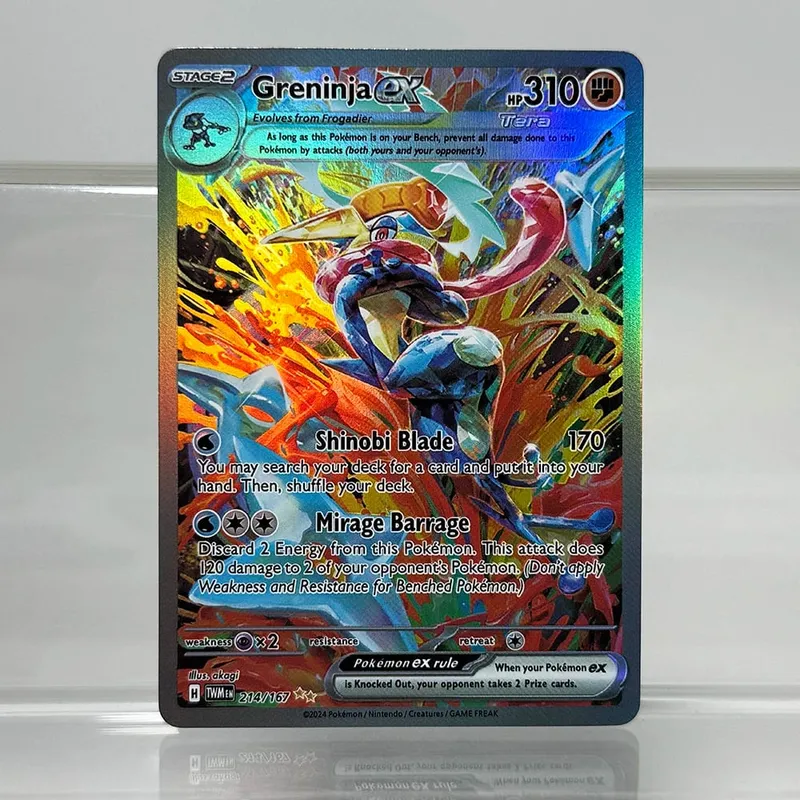 Foil PKM Single Cards Pikachu Charizard EX Bubble Mew Game Rare Collection Cards PTCG Rainbow Proxy Cards — image 3