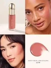 Rare Beauty Lip Gloss Waterproof Non-Stick Cup Lip Glaze Beam Smudge Proof Not Fade Matte Mashed Potato Bliss Happy Joy Blusher — image 11