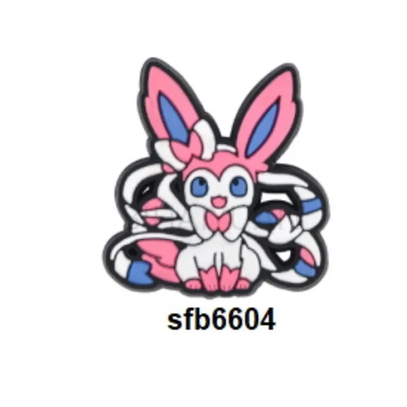5pcs Pokemon Silicone Focal Beads for DIY Bead Pen Pacifier Chain Clips Beads Children Toys DIY Gift