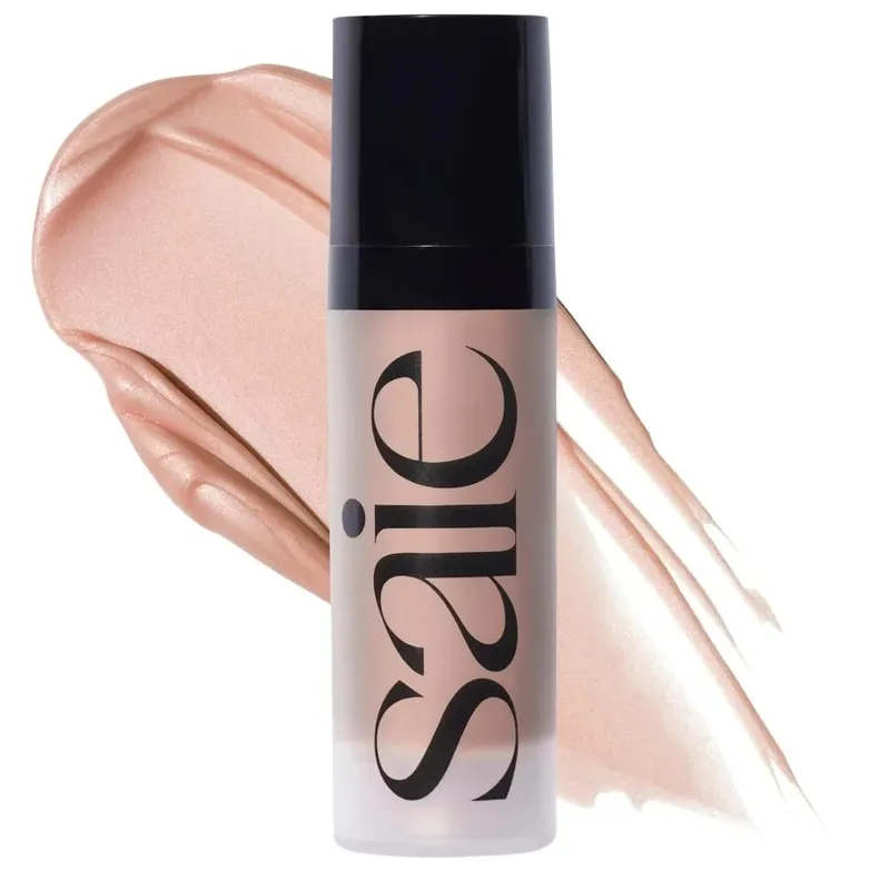 Saie Hydrating Glowy Gel Liquid Highlighter Dewy Natural Radiance Sun-kissed Face Body Contour Vegan Clean Beauty Illuminator — image 10