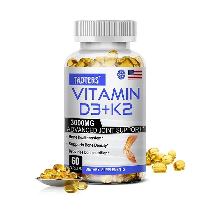 Συμπλήρωμα υγείας 3000 mg Vitamin D3+K2 - Συμπλήρωμα ασβεστίου για την ακρίβεια των οστών και τη γενική υγεία — image 8