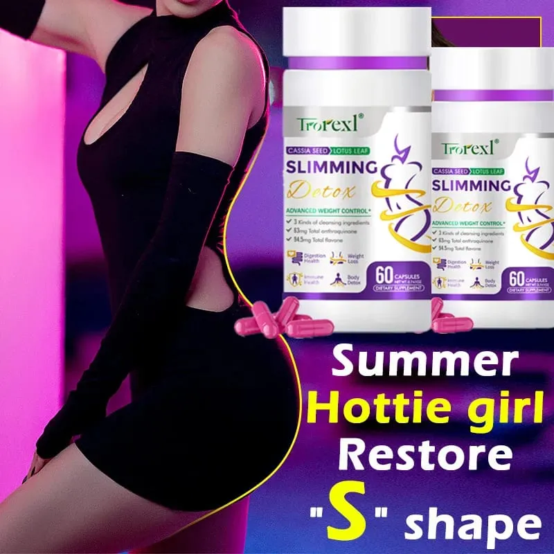[60 Caps] Pil Penurun Berat Badan Biji Cassia & Teratai - Pembakar Lemak Alami untuk Wanita | Formula Bantuan Pelangsing Aman yang Teruji Secara Klinis