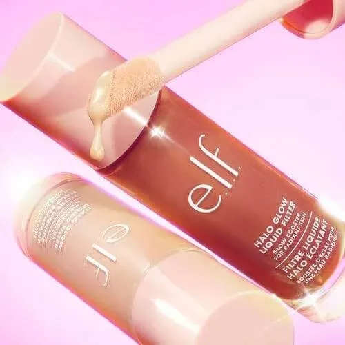 ELF Halo Glow Liquid Filter Liquid Foundation Complexion Looks Healthy and More Radiant Nature Suitable for Various Skin Types — image 3