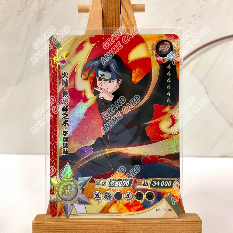 Kayou Genuine Anime Naruto Card PR Full Series No.01-38 Single Card Rare Card Collection Game Naruto Uzumaki Children's Toy Gift