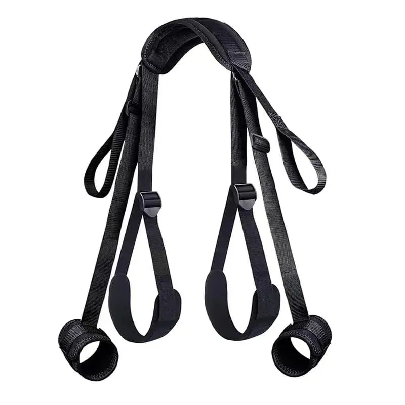Restraint Erotica Binding Sex Forced Split Leg Straps Neck Wrist Bdsm Bondage Set Sex Toys For Woman Couples Product No Vibrator — image 8