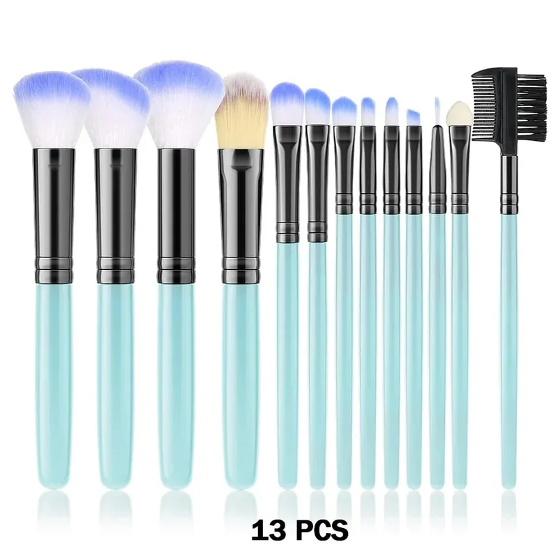 New 10/32PCS Makeup Brushes Set Soft Fluffy Powder Foundation Contour Blush Concealer Eyeshadow Blending Highlighter Beauty Tool — image 14