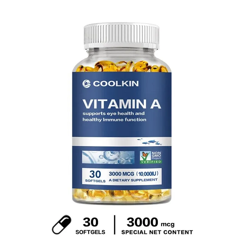 Vitamin A 10 000 IU - Promotes Eye Health Boosts Immunity Non-GMO — image 8