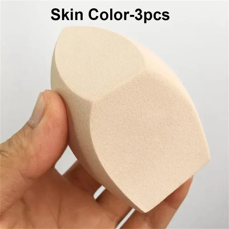 3pcs Big Size Makeup Sponge Puff Foundation Cosmetic Puff Wet And Dry Dual Use Soft Makeup Foundation Sponge Puff Make Up Puffs — image 8