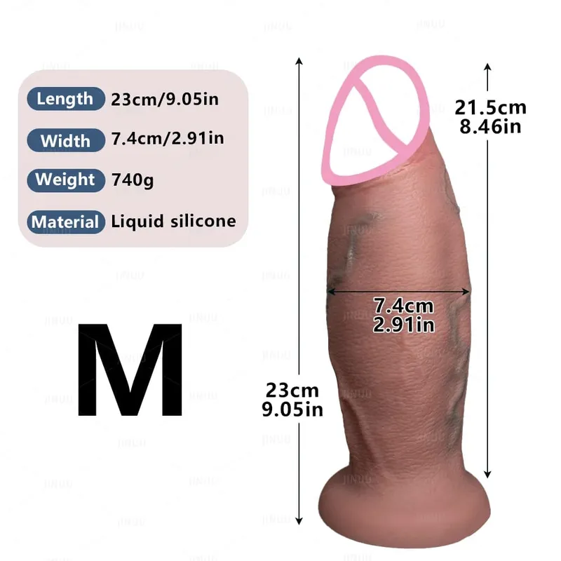 Huge Realistic Dildo Fantasy Long Penis Big Dick Suction Cup Dildos For Women Giant Anal Dildo Sex Toys For Women Men Gay