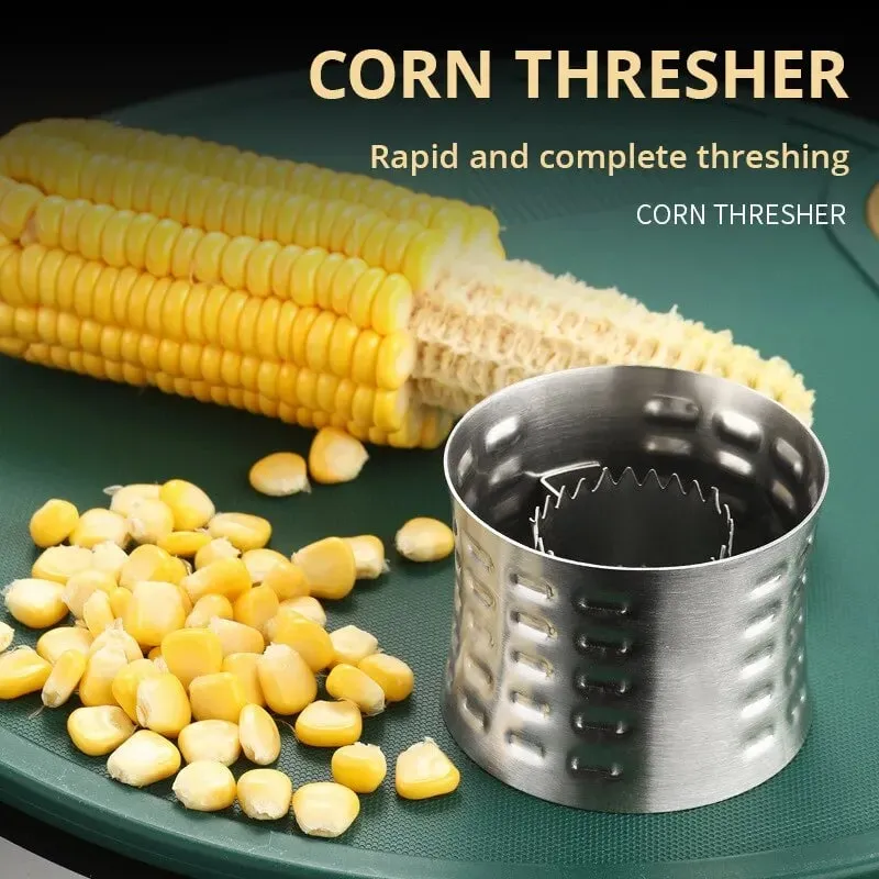 Corn Stripper Fruit Tools Stainless Steel Corn Cob Remover Cutter Shaver Fruit Vegetable Cooking Tools Kitchen Supplies 1Pc — image 2