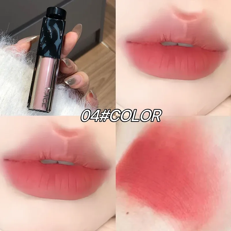 6 Colors Mist Velvet Nude Liquid Lipstick Waterproof Long Lasting Lipgloss Non-stick Cup Sexy Red Lip Tint Stain Cosmetics — image 5