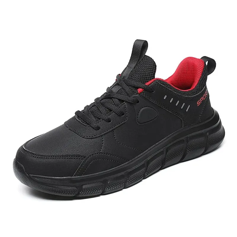 Men Waterproof Athletic Sneakers Breathable Comfortable Casual Sneaker Ear-resistant Non Slip Walking Men Shoes Tenis Masculino — image 8