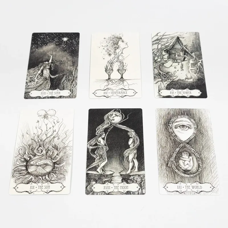 Tarot of The Abyss Tarot Cards for Divination Personal Use Tarot Deck Full English Version Board Games Oracle — image 4
