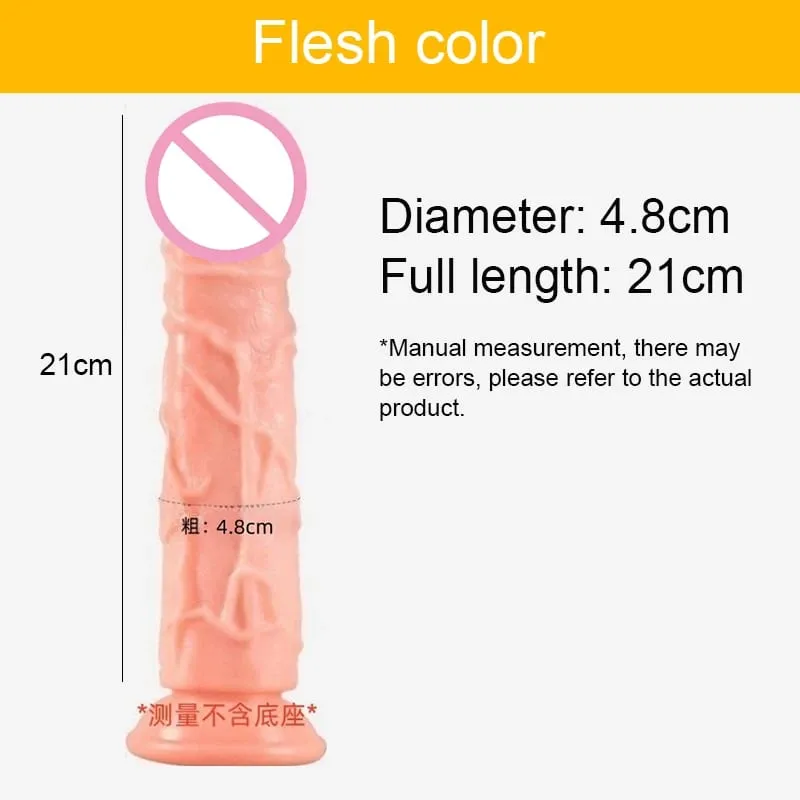Flesh Color Dildo Multiple Styles Suction Cup Dildo Big Dick Female Masturbator Clitoral Stimulator Lesbian Sex Toys For Women — image 9