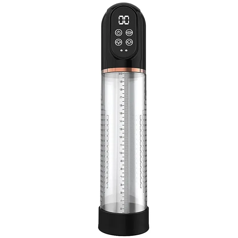 IPX7 Waterproof Electric Penis Pump Suction Penis Extender Dick Enlarger Vacuum Penis Enlargement Masturbator Sex Toys for Men