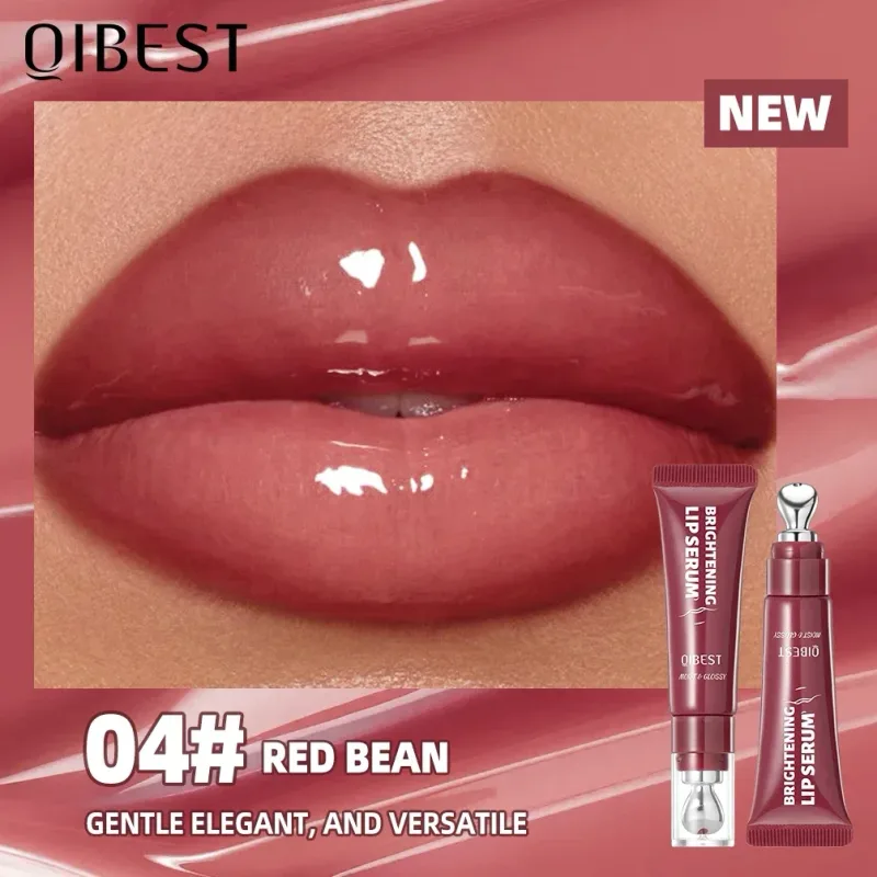 4 Colors Mirror Pearl Fine Csillogó Hidratáló Pipe szájfény Hidratáló Kristályfényes Ajakmáz Réteges ajak smink