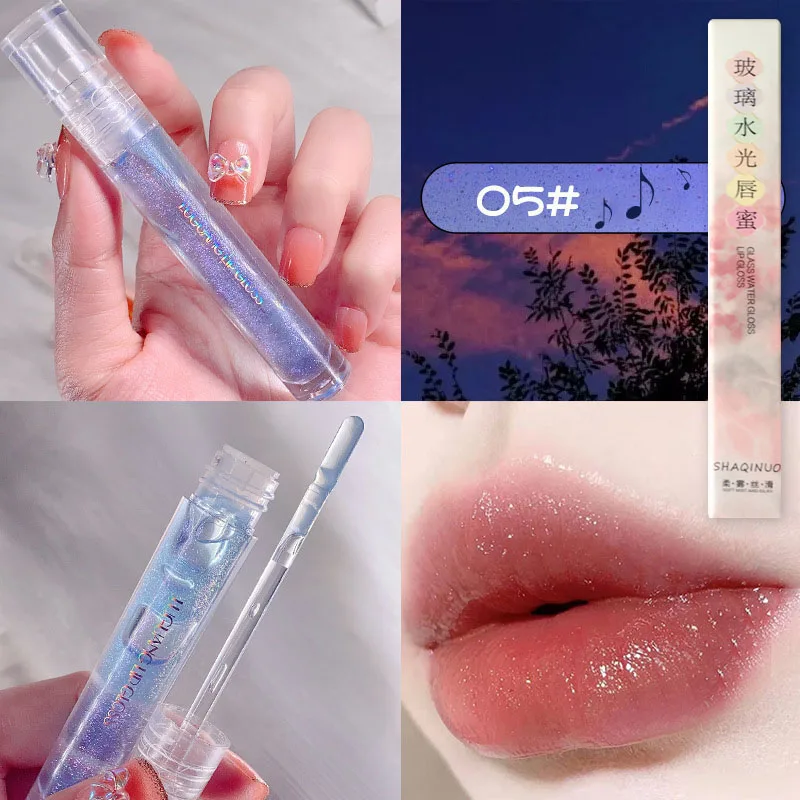 Galaxy Mirror Lip Gloss Glitter Lipgloss Transparent Lip Oil Long Lasting Moisturizing Lipstick Lipgloss Lips Makeup Cosmetics — image 8