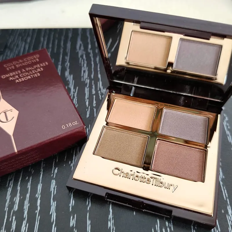 Charlotte Tilbury Brand Makeup 4 Colors Eye Shadow Disc 5.2g Pillow Talk Nature Easy To Color Foundation Eyeshadow Cosmetics