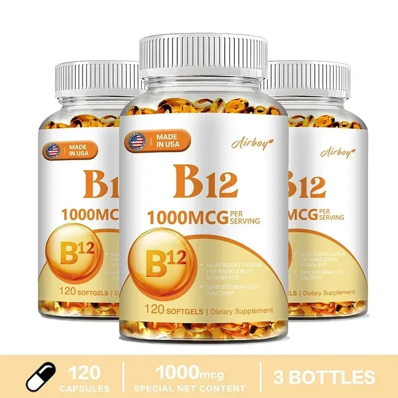 Vitamin B12 - for Mood Brain Nervous System Energy Metabolism Relieve Fatigue Heart Health — image 11