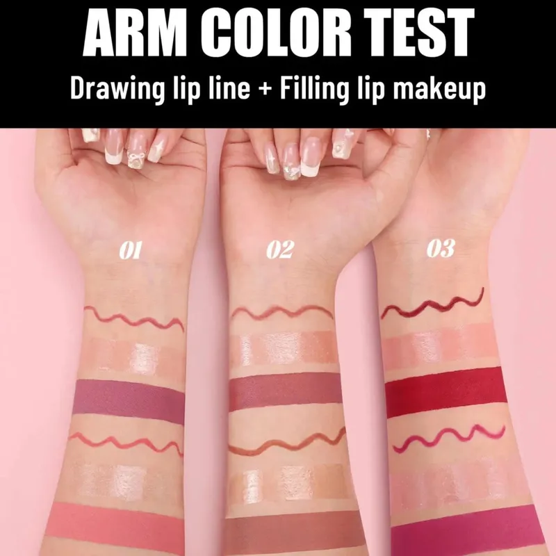 Matte Liquid Lipstick 6Pcs Set Waterproof Long Lasting Lip Plumper Hydrated Non Fade Makeup Gift Collection — image 6