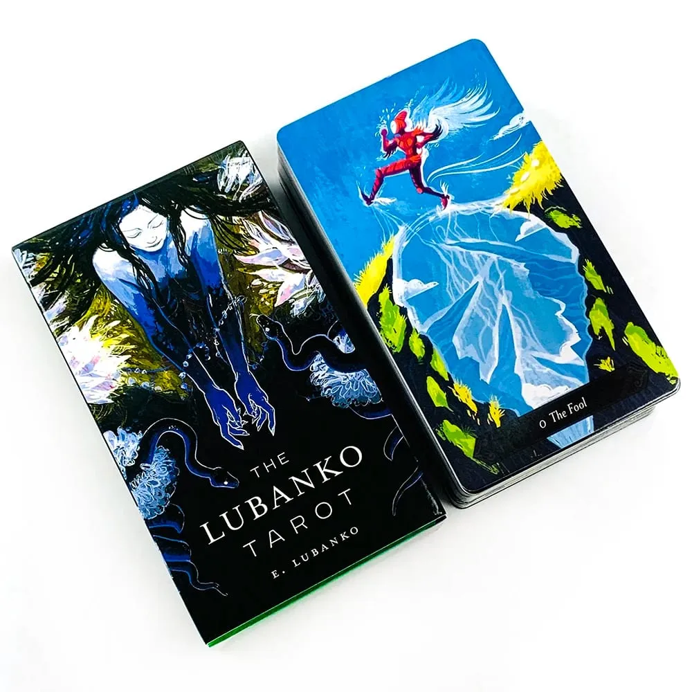 عمل فني غامض من LUBANKO Tarot Deck، متين ومحمول للتأمل وألعاب الحفلات، مثالي للتوجيه الروحي والجامع — image 3