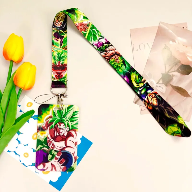 Dragon Ball Credential Holder Japanese Anime Lanyards for Key Neck Strap For Card Badge Gym Keychain Keyring Accessories Gifts — image 9
