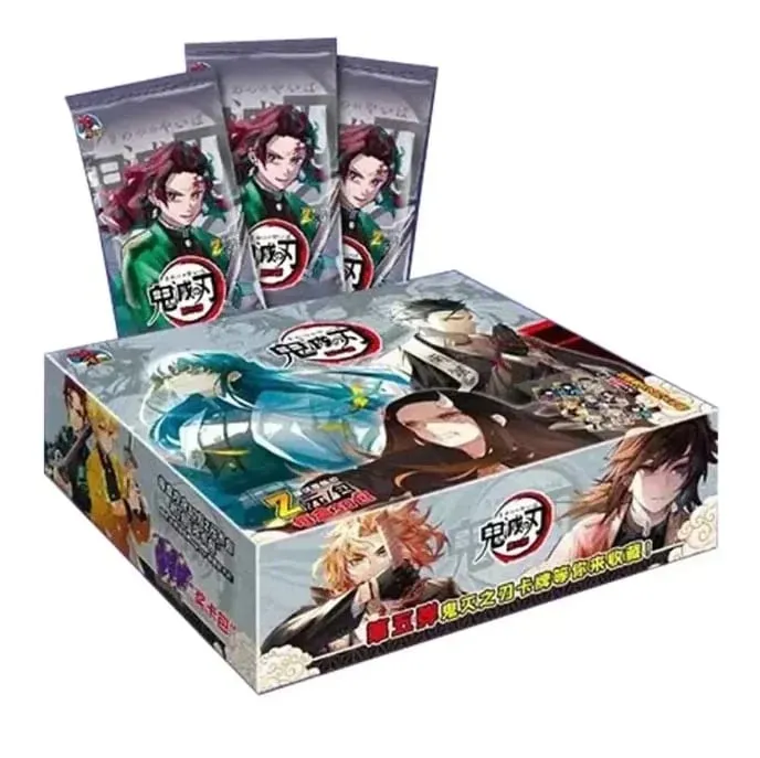 New Original Demon Slayer Cards Infinite Train SSP Card Diamond Rare Card Tanjirou Kamado Nezuko Character Collection Card — image 2