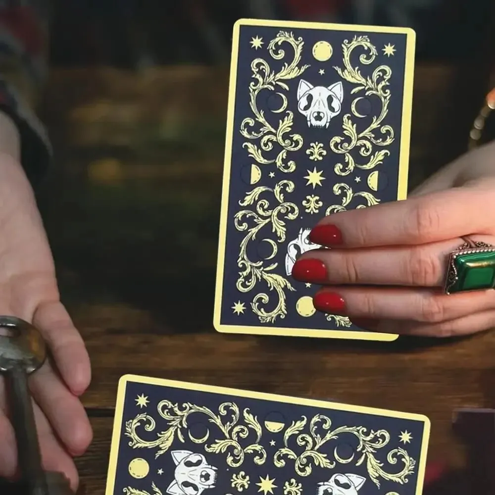 Cats Rule Earth tarot cards A 78 Oracle English Visions Divination Edition Deck Borad Playing Games — image 6